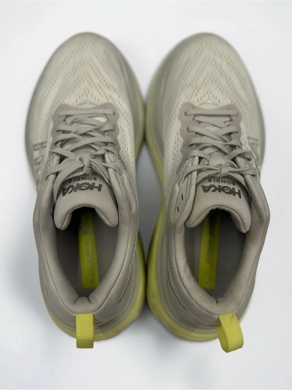 HOKA Bondi 8 Nimbus Cloud Luminary Green Women’s Size 8 Walking Running